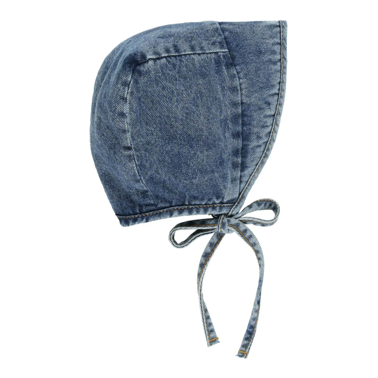 Rylee and Cru Indigo Baby Brimmed Bonnet