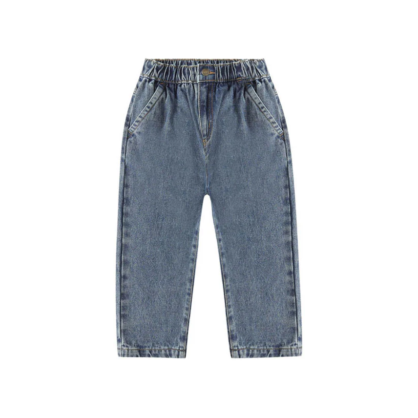 Rylee and Cru Indigo Denim Baggy Pant