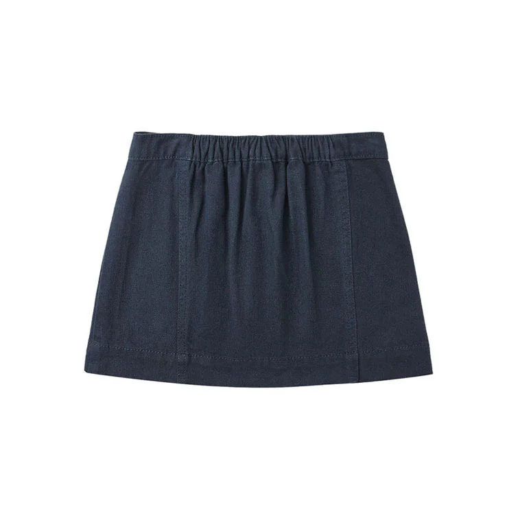 Rylee and Cru Indigo Denim Denver Mini Skirt - Image 3