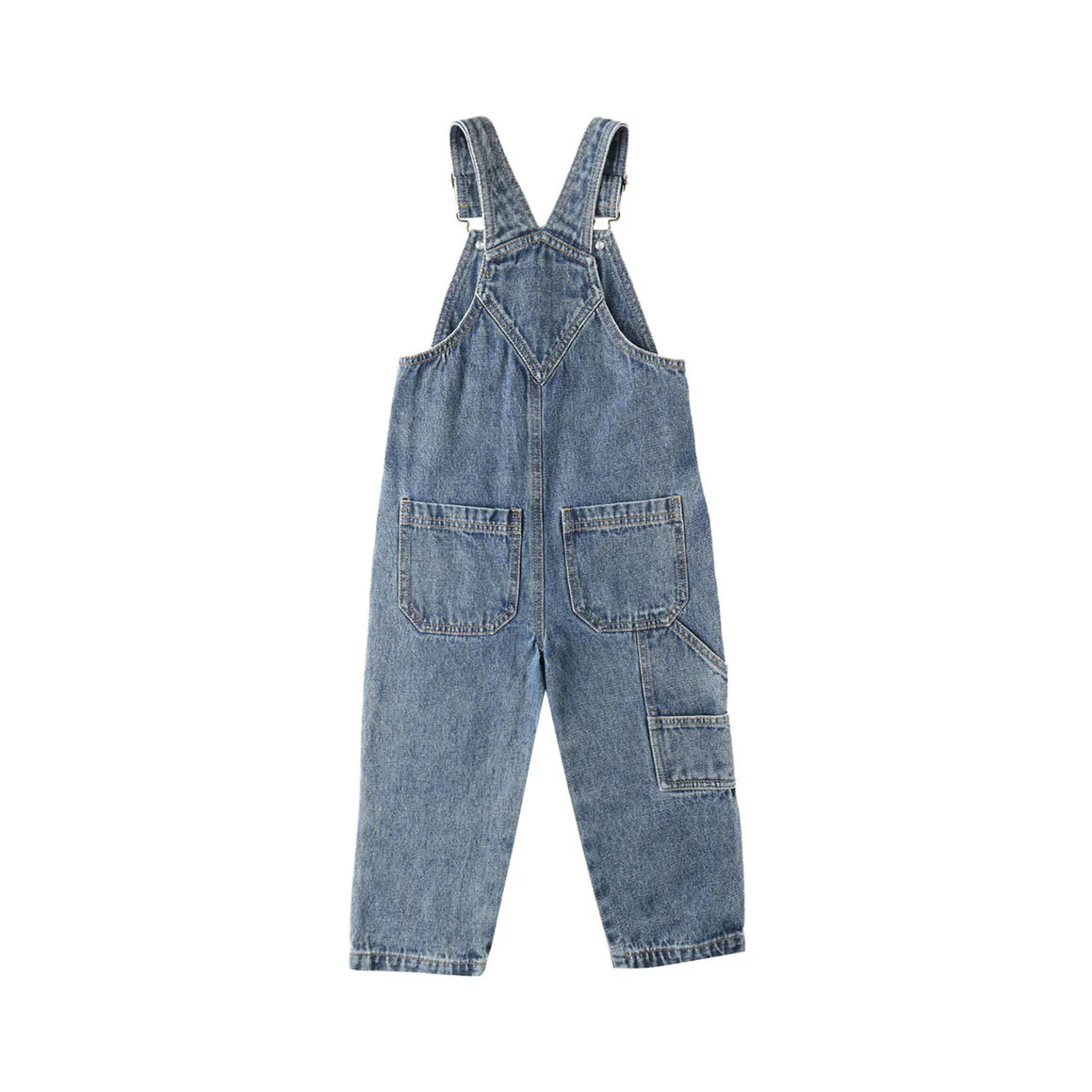 Rylee and Cru Indigo Denim Utility Overall - Image 2