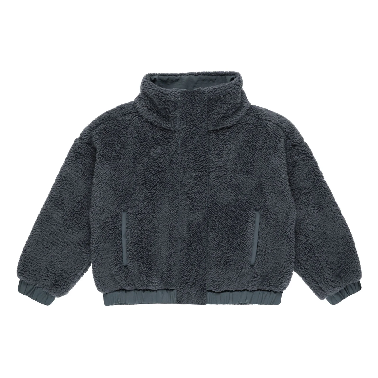 Rylee and Cru Indigo Shearling Jacket
