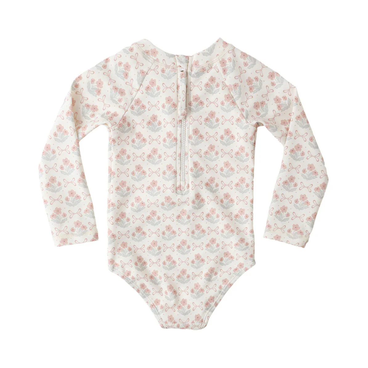 Rylee and Cru  Ivory Blossom Delphine Rashguard One-Piece - Image 3