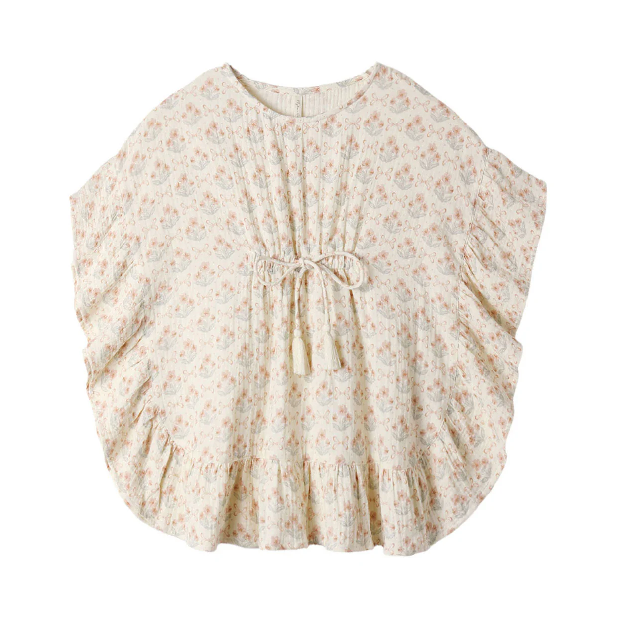 Rylee and Cru  Ivory Blossom Kaftan Cover Up