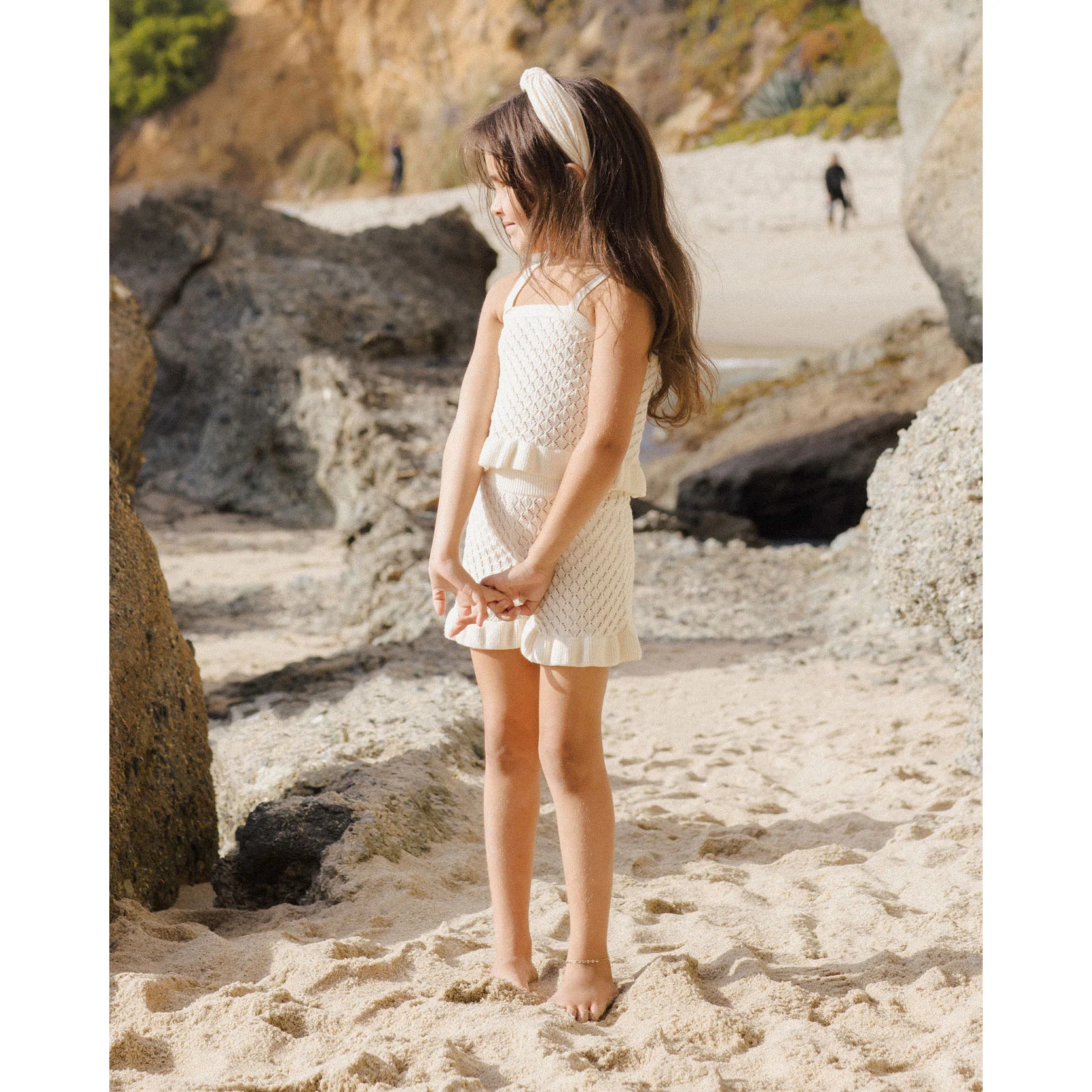 Rylee and Cru Ivory Crochet Tank Set - Image 3