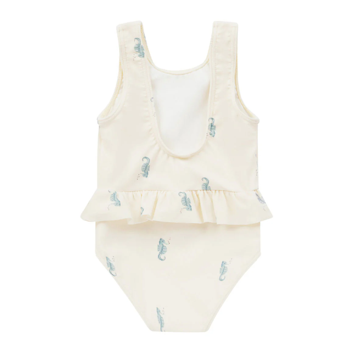 Rylee and Cru Ivory Skirted One-Piece - Seahorse - Image 2