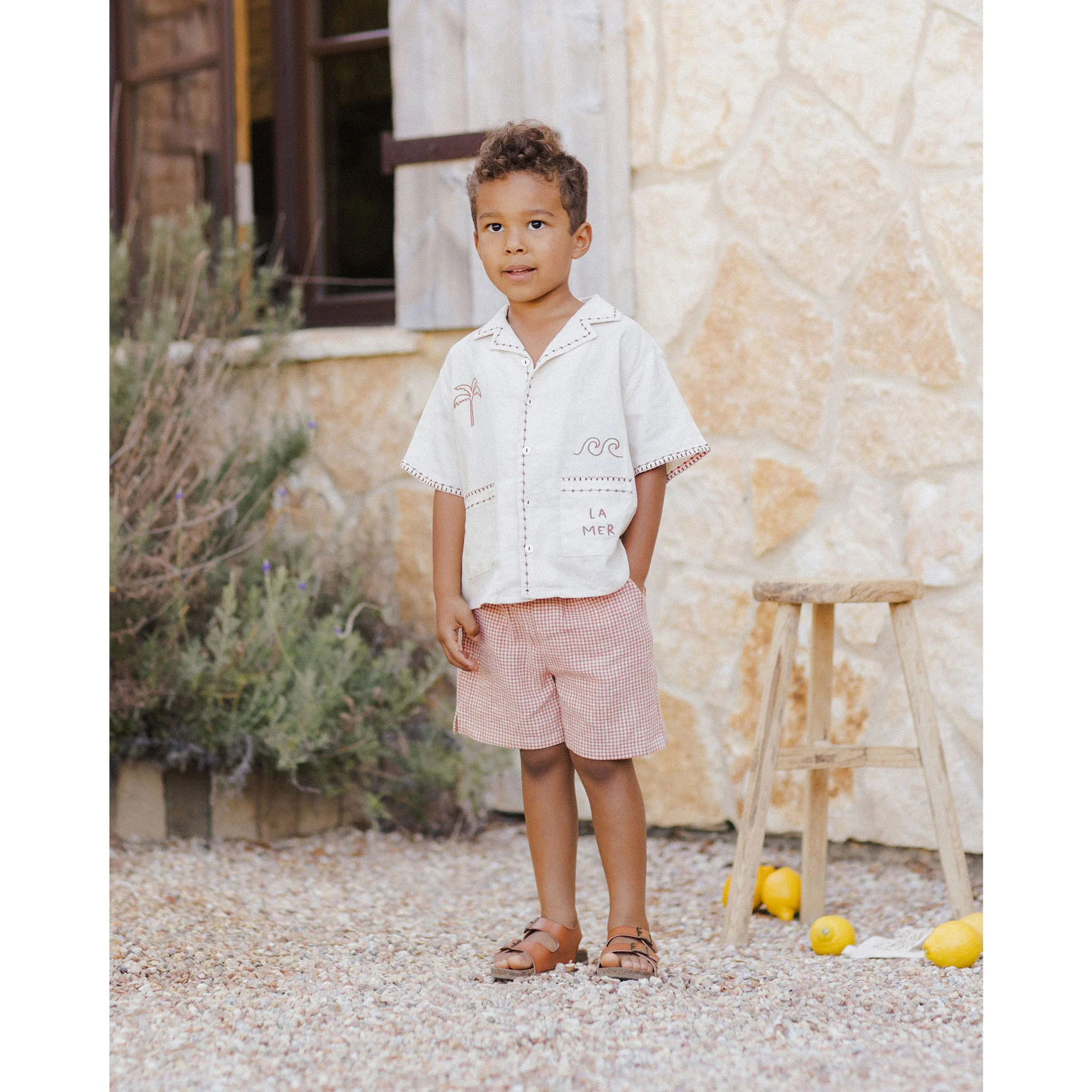 Rylee and Cru La Mer Lapel Collar Shirt - Image 2