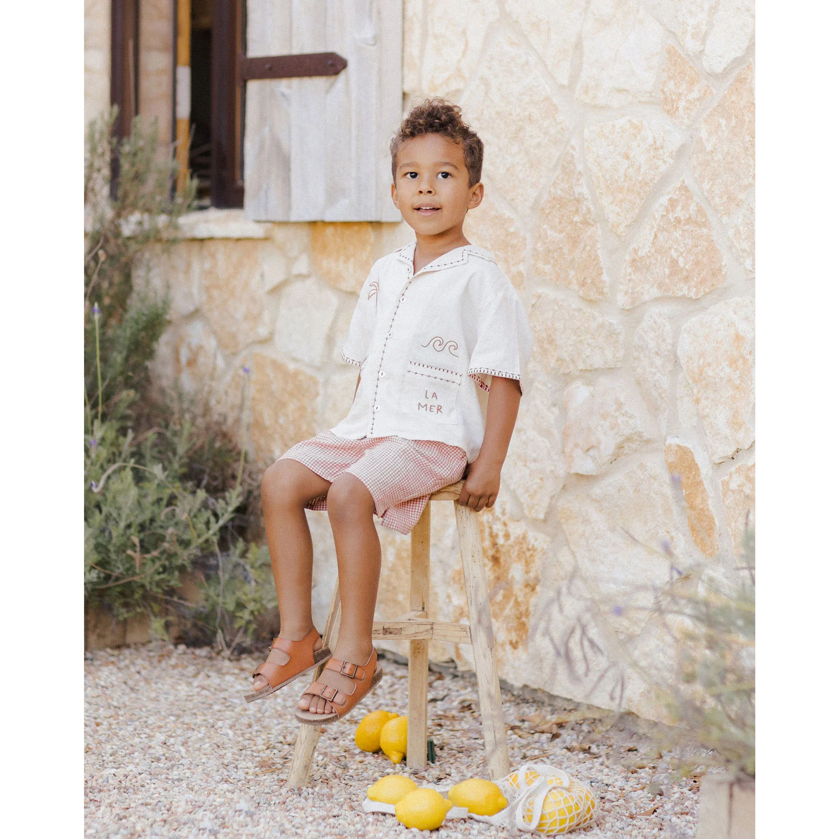 Rylee and Cru La Mer Lapel Collar Shirt - Image 3