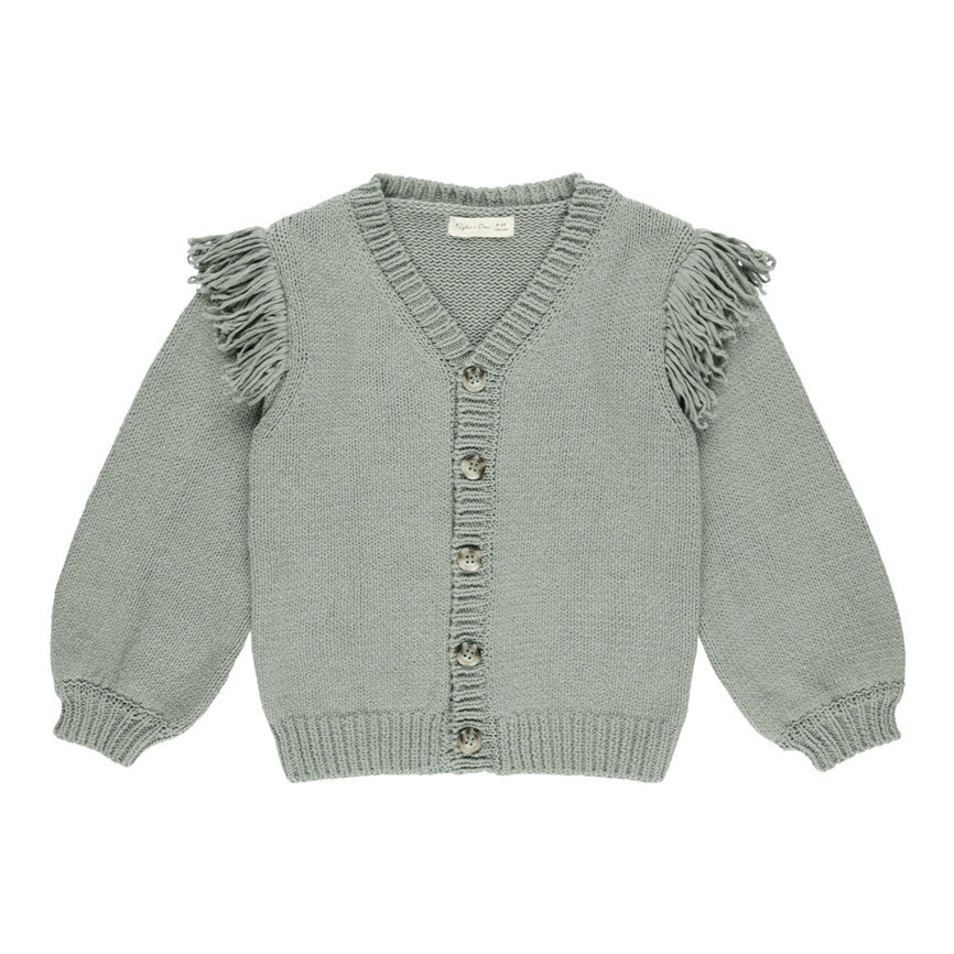 Rylee and Cru Laurel Fringe Cardigan