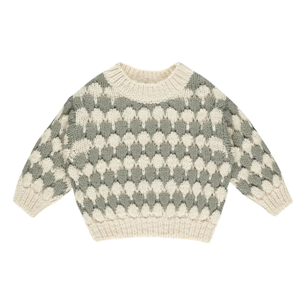 Rylee and Cru Laurel Stripe Bubble Knit Sweater