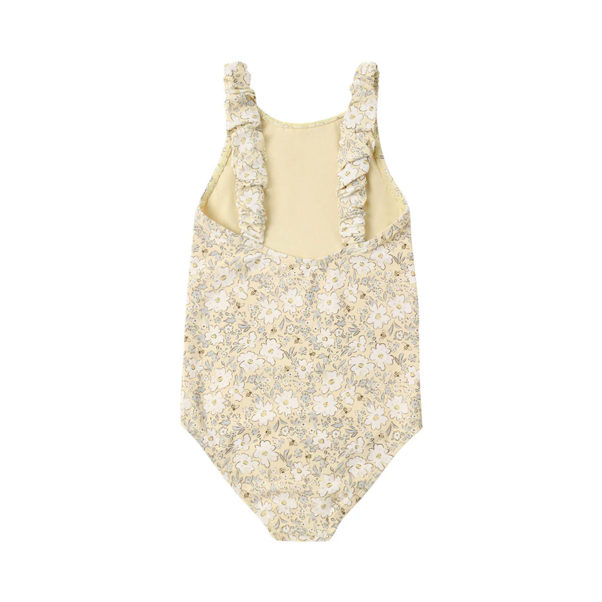 Rylee and Cru Lemon Meadow Scrunch One-Piece - Image 2