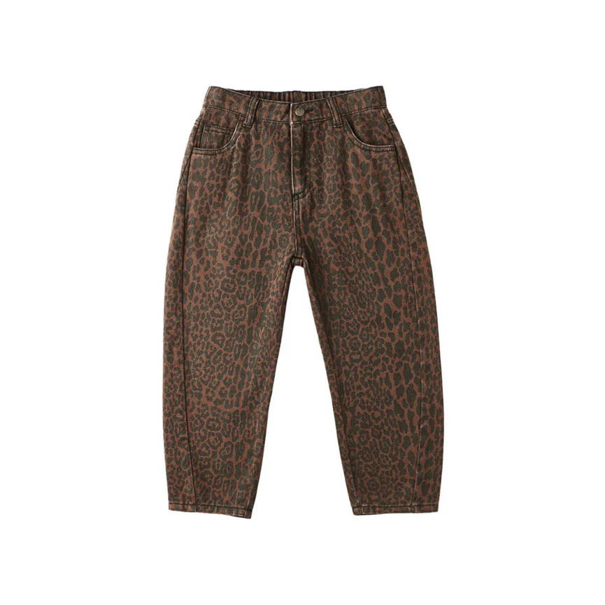 Rylee and Cru Leopard Barrel Pant