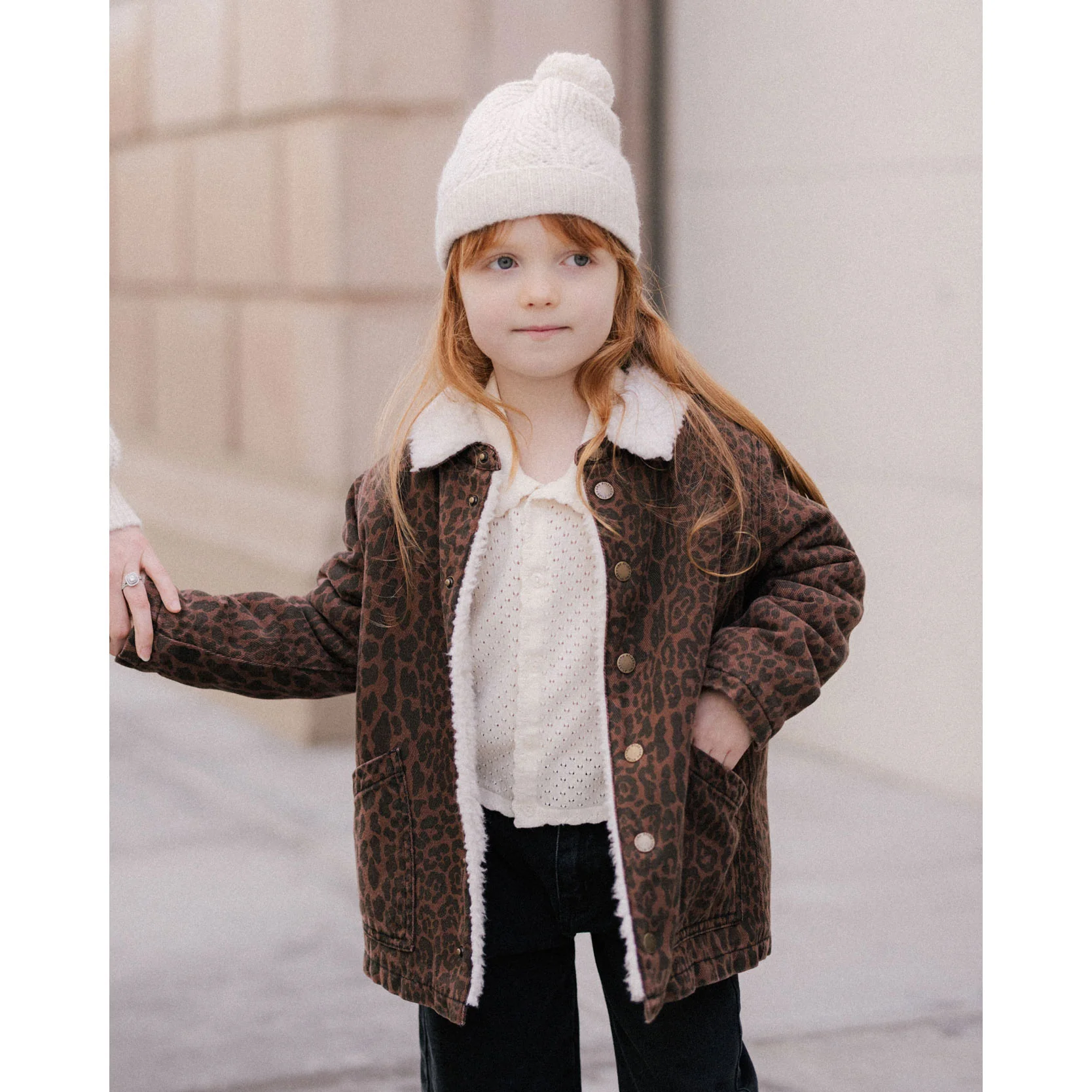 Rylee and Cru Leopard Long Chore Coat - Image 2