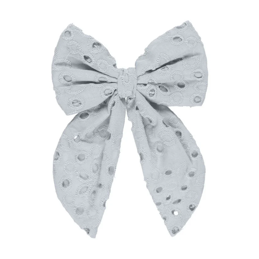 Rylee and Cru Light Blue Oversized Bow