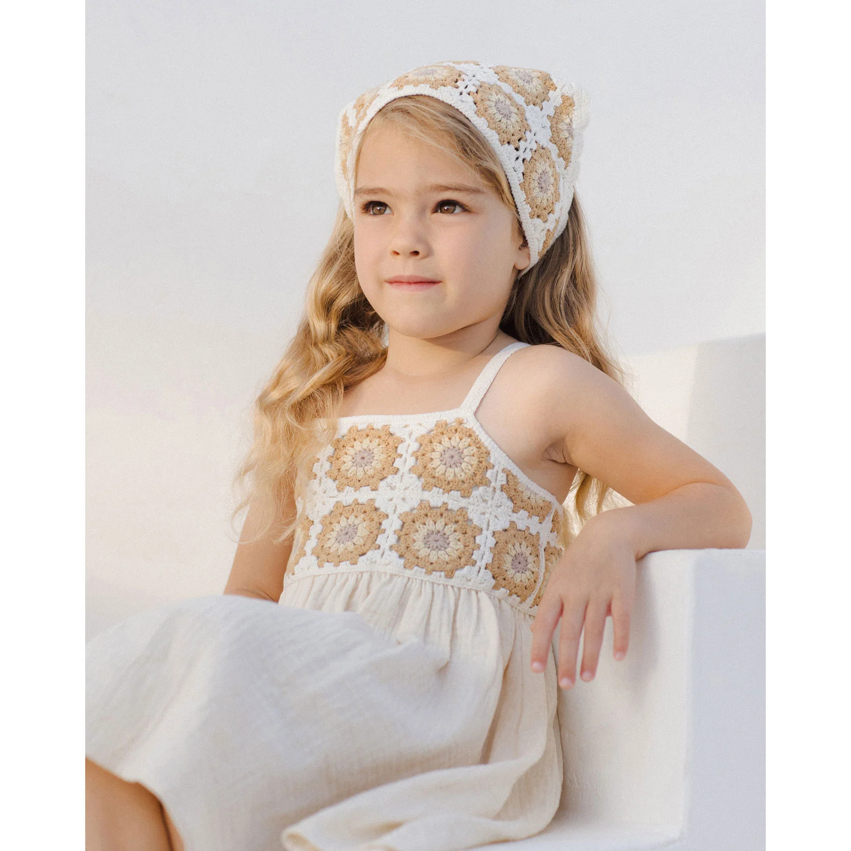 Rylee and Cru Marigold Daisy Crochet Sun Dress - Image 2