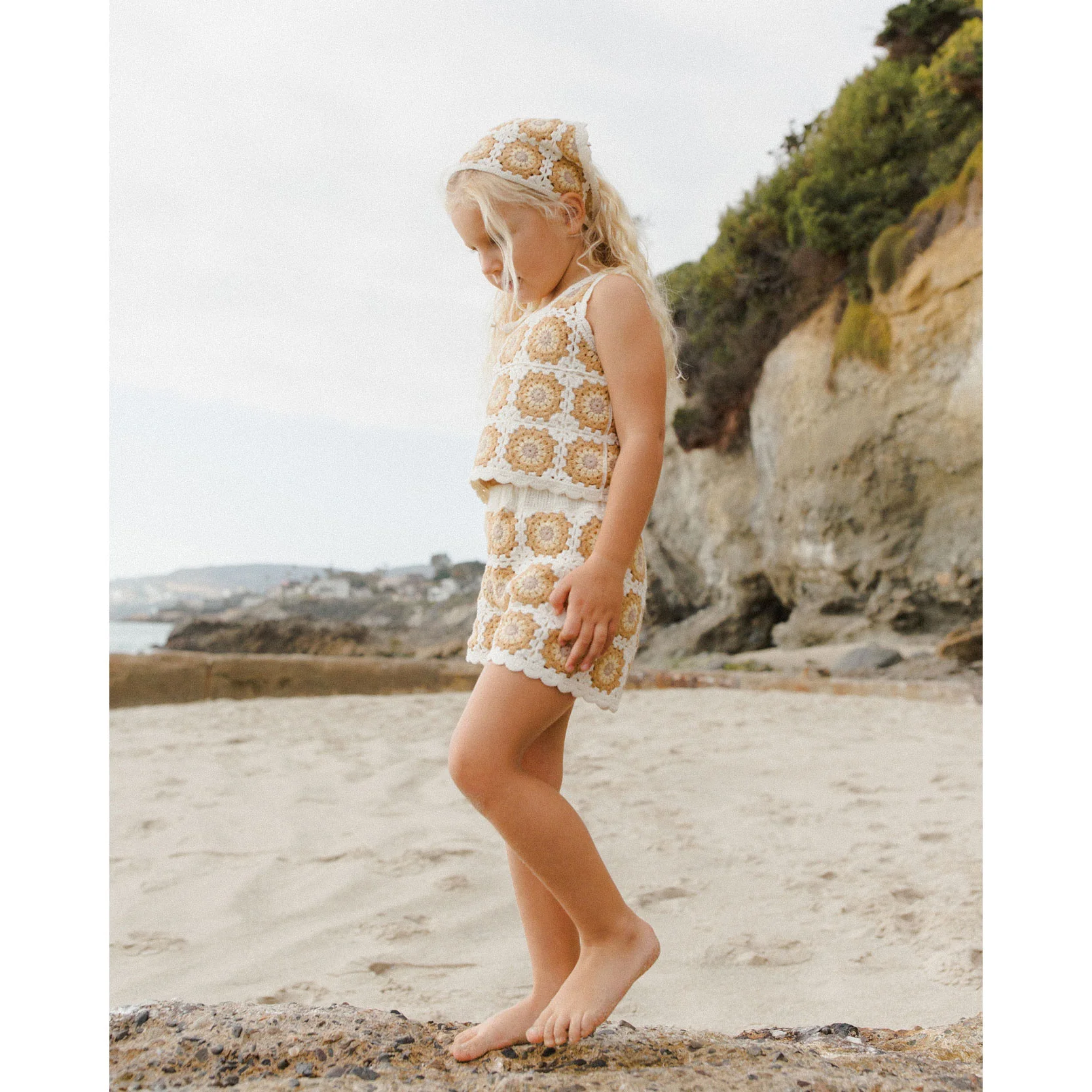 Rylee and Cru Marigold Daisy Crochet Tank Set - Image 4