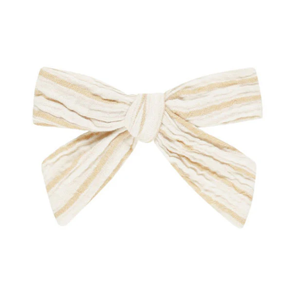 Rylee and Cru Marigold Stripe Bow