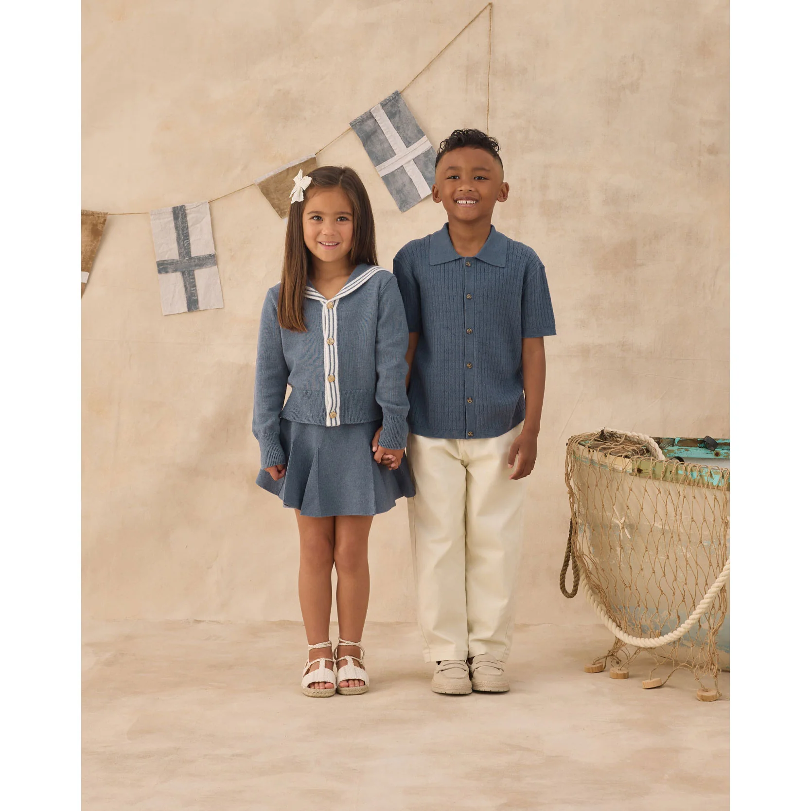 Rylee and Cru  Marine Sailor Cardigan - Image 5