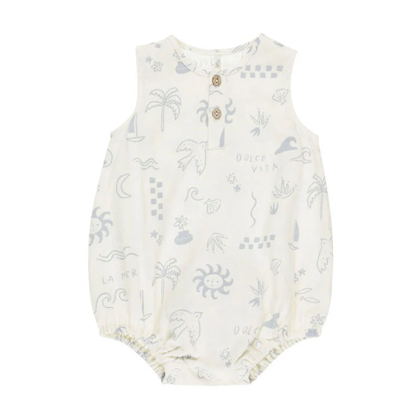 Rylee and Cru Mediterranean Beau Romper