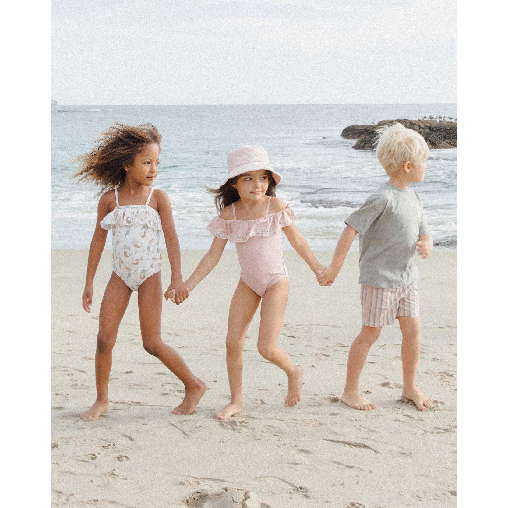 Rylee and Cru Mermaids Ruffle One-Piece - Image 2