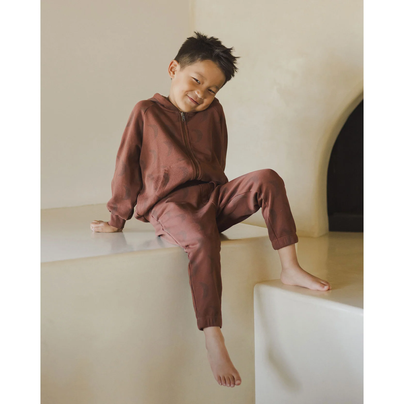 Rylee and Cru Moon Zip Up Hoodie - Image 3