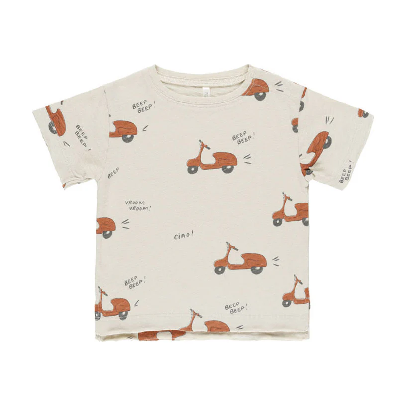 Rylee and Cru Moped Raw Edge Tee