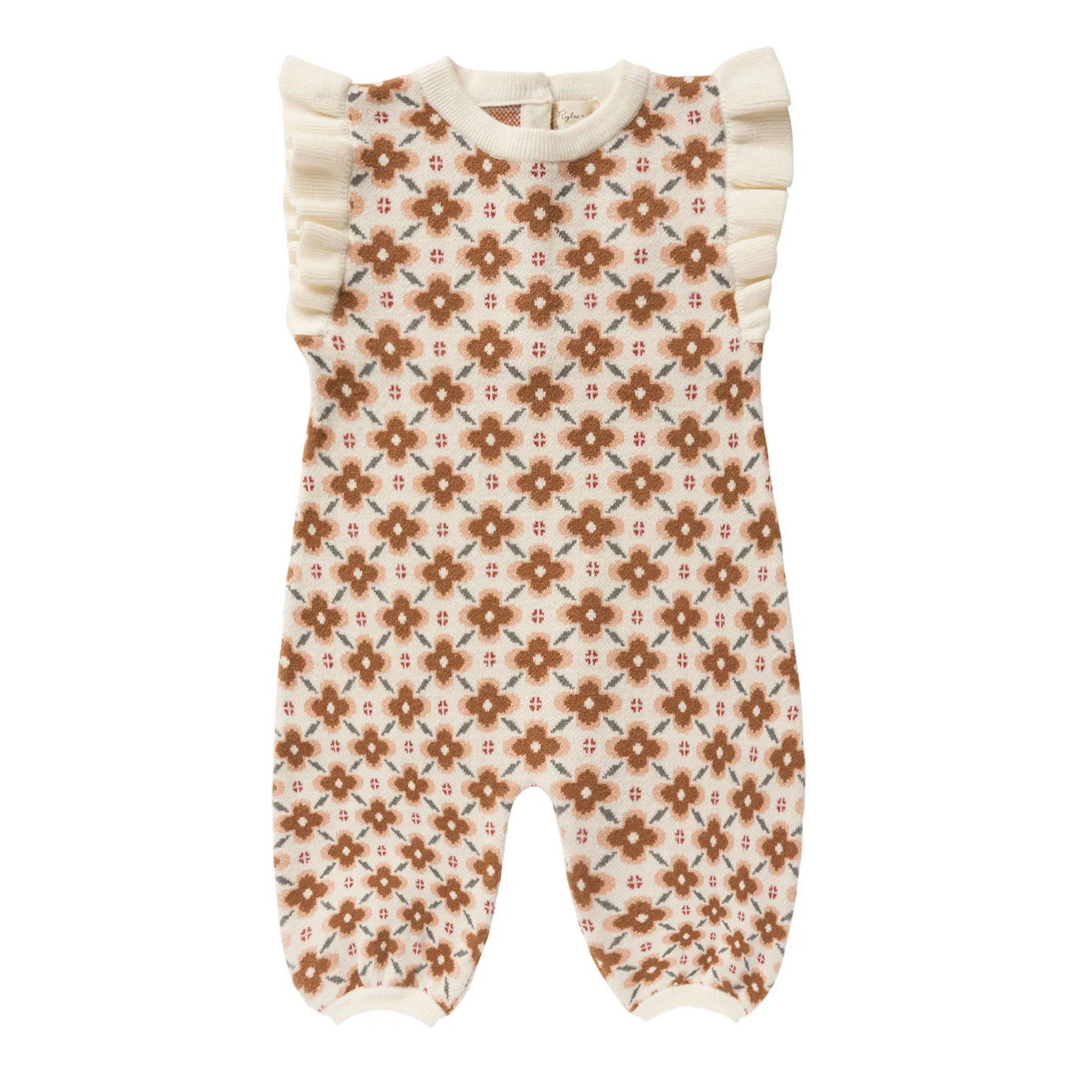 Rylee and Cru Mosaic Stella Knit Jumpsuit