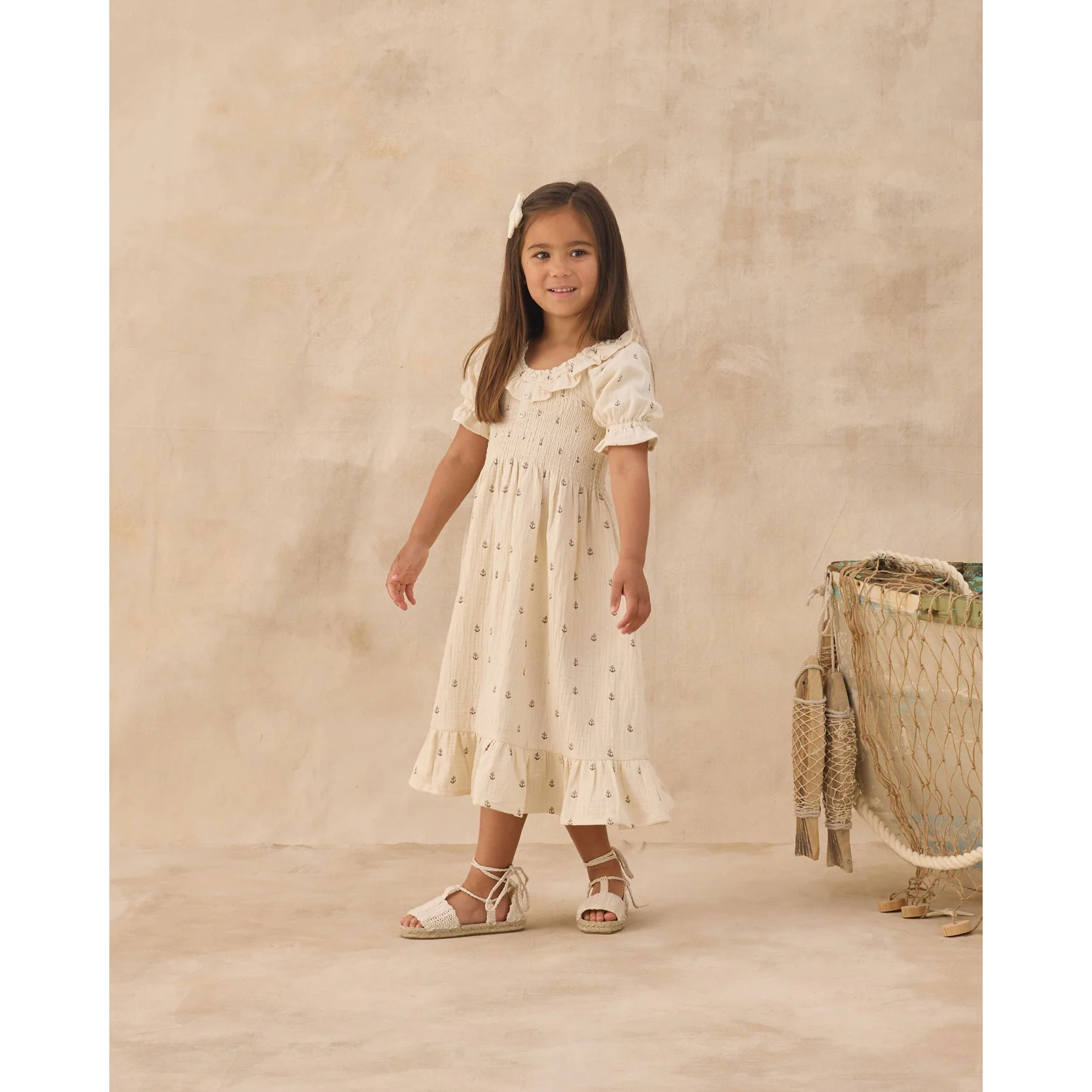 Rylee and Cru  Natural Anchors Lexi Dress - Image 2