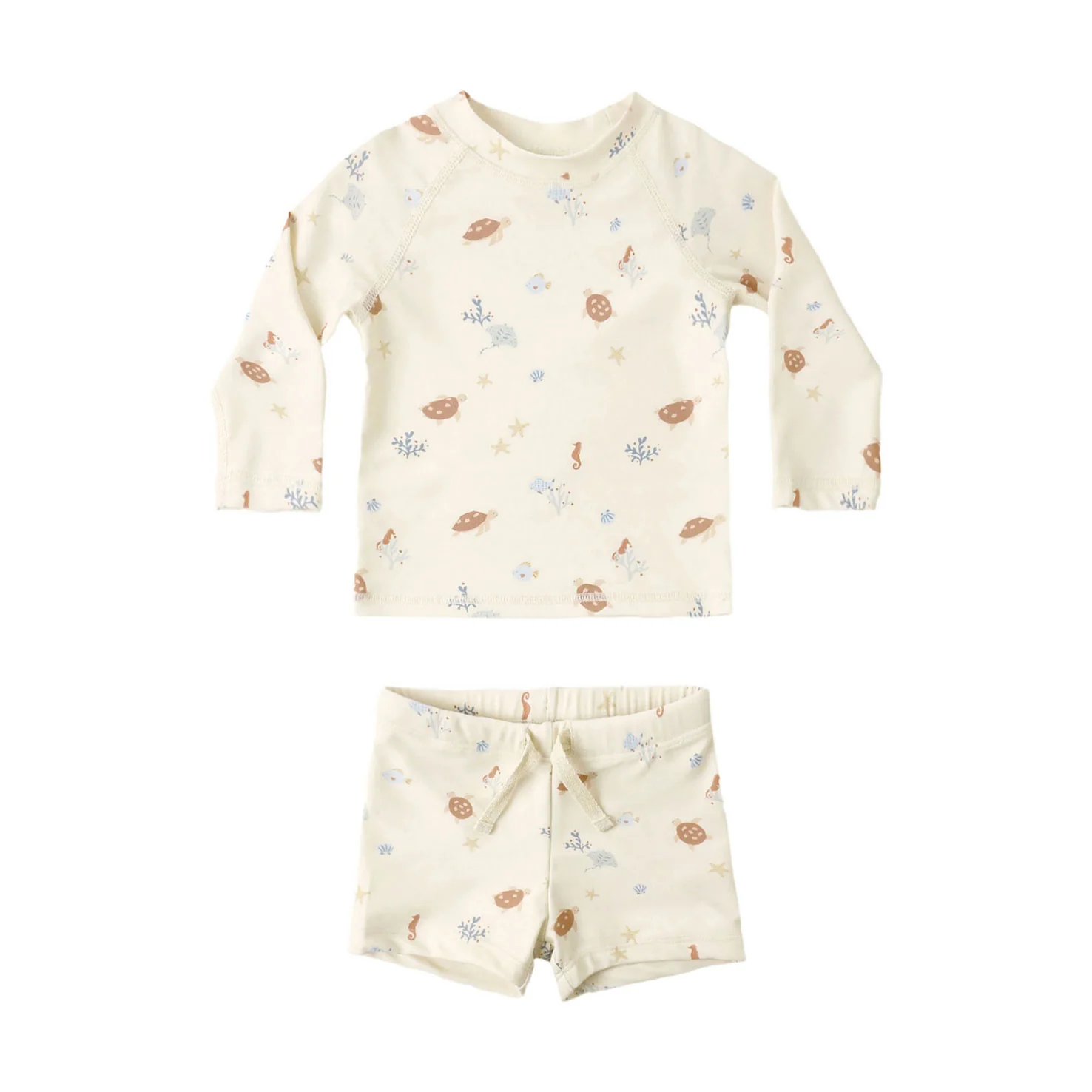 Rylee and Cru Natural Aquati Rashguard Set