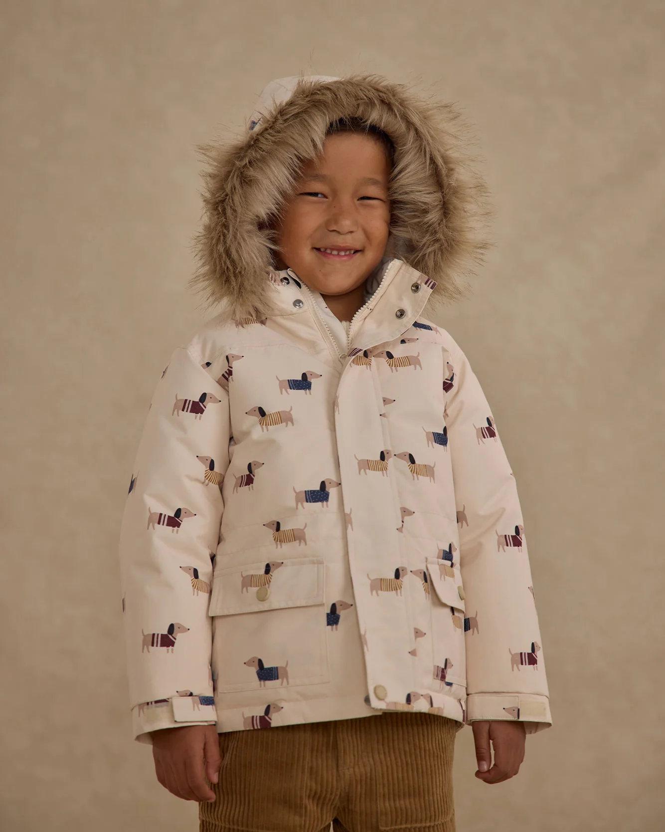 Rylee and Cru Natural Dachshund Parka Ski Jacket - Image 3