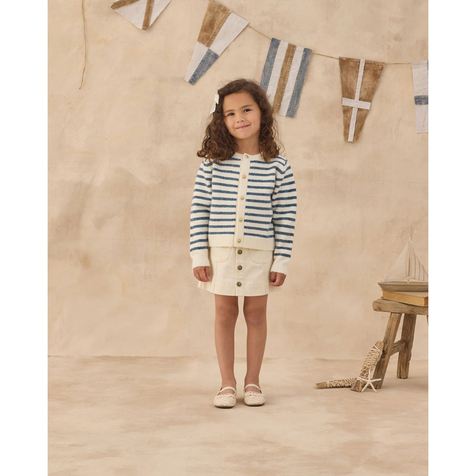 Rylee and Cru  Natural Denver Mini Skirt - Image 2