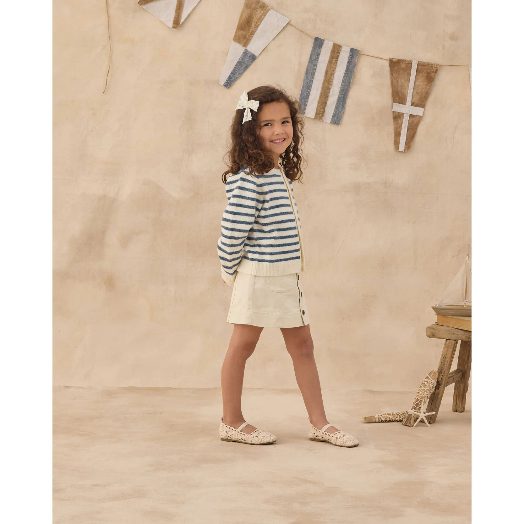 Rylee and Cru  Natural Denver Mini Skirt - Image 3