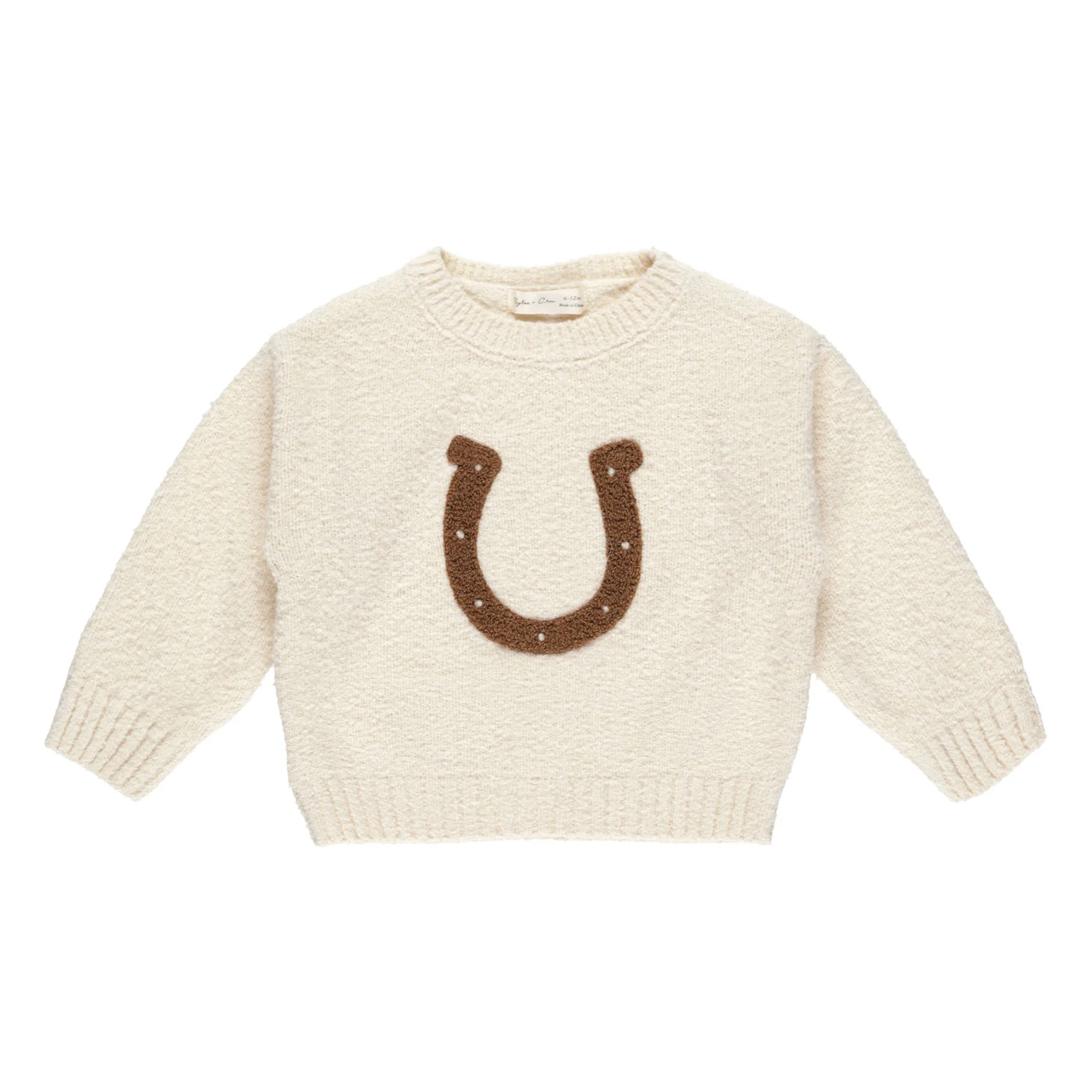 Rylee and Cru Natural Horseshoe Cassidy Sweater