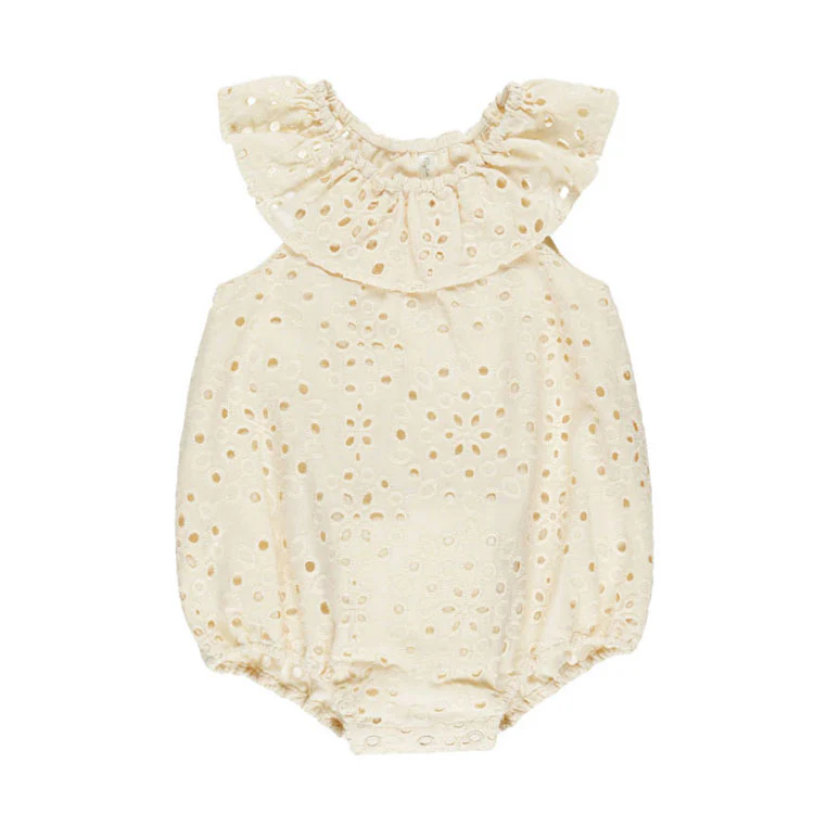 Rylee and Cru Natural Myla Romper