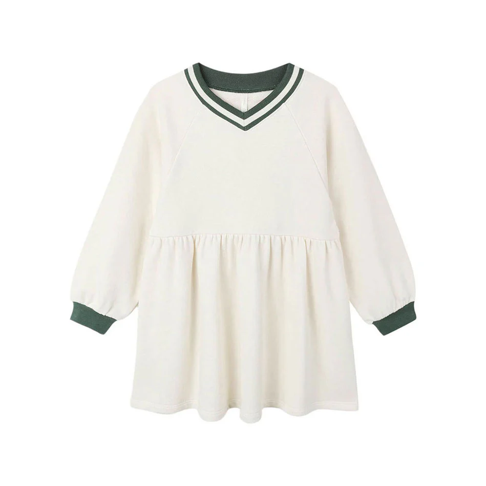 Rylee and Cru Natural Raglan Sweatshirt Dress