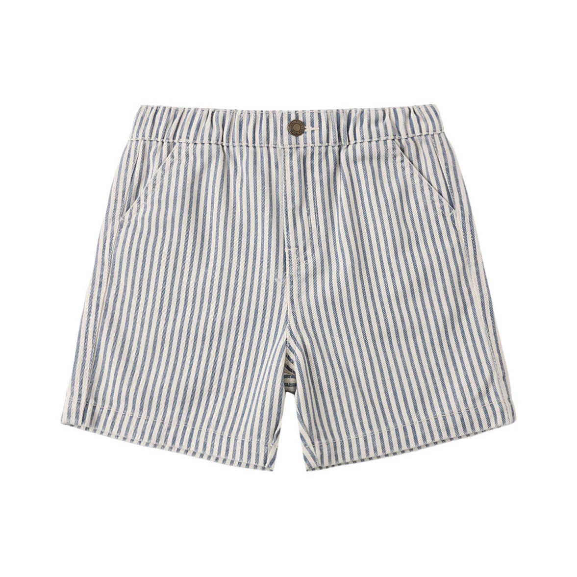 Rylee and Cru  Natural Railroad Stripe Dawson Short