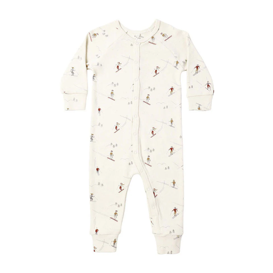 Rylee and Cru Natural Skiers John Pajamas
