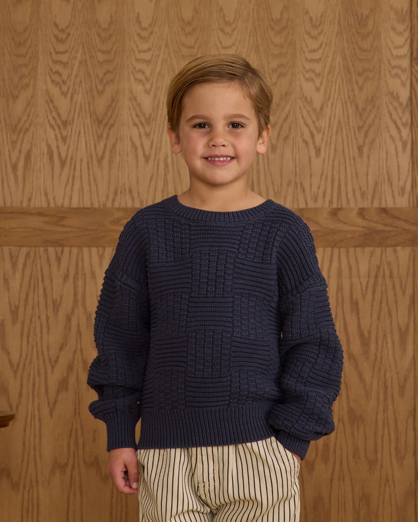 Rylee and Cru Navy Aspen Sweater - Image 2