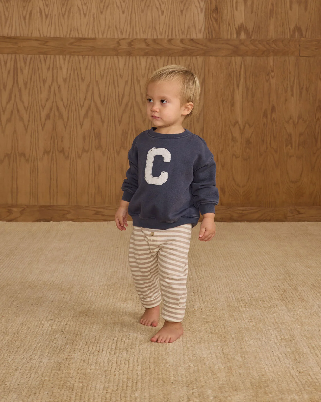 Rylee and Cru Navy Relaxed Sweatshirt - Image 2