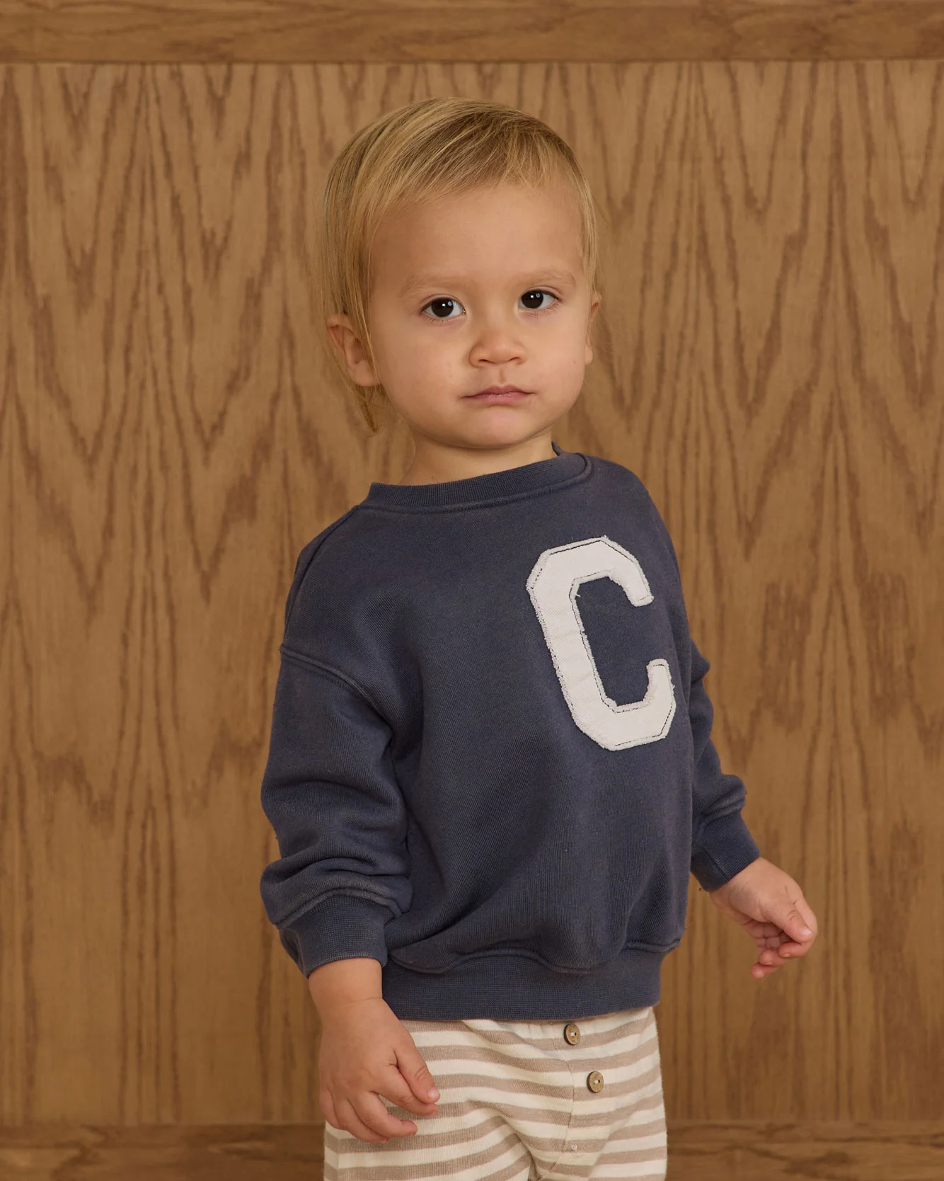 Rylee and Cru Navy Relaxed Sweatshirt - Image 3
