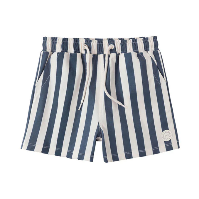 Rylee and Cru Navy Stripe Boardshort