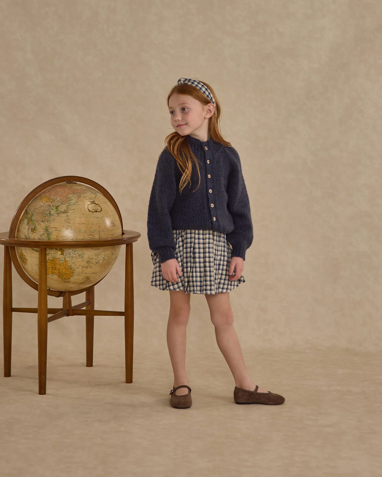 Rylee and Cru Navy Tulip Cardigan - Image 3