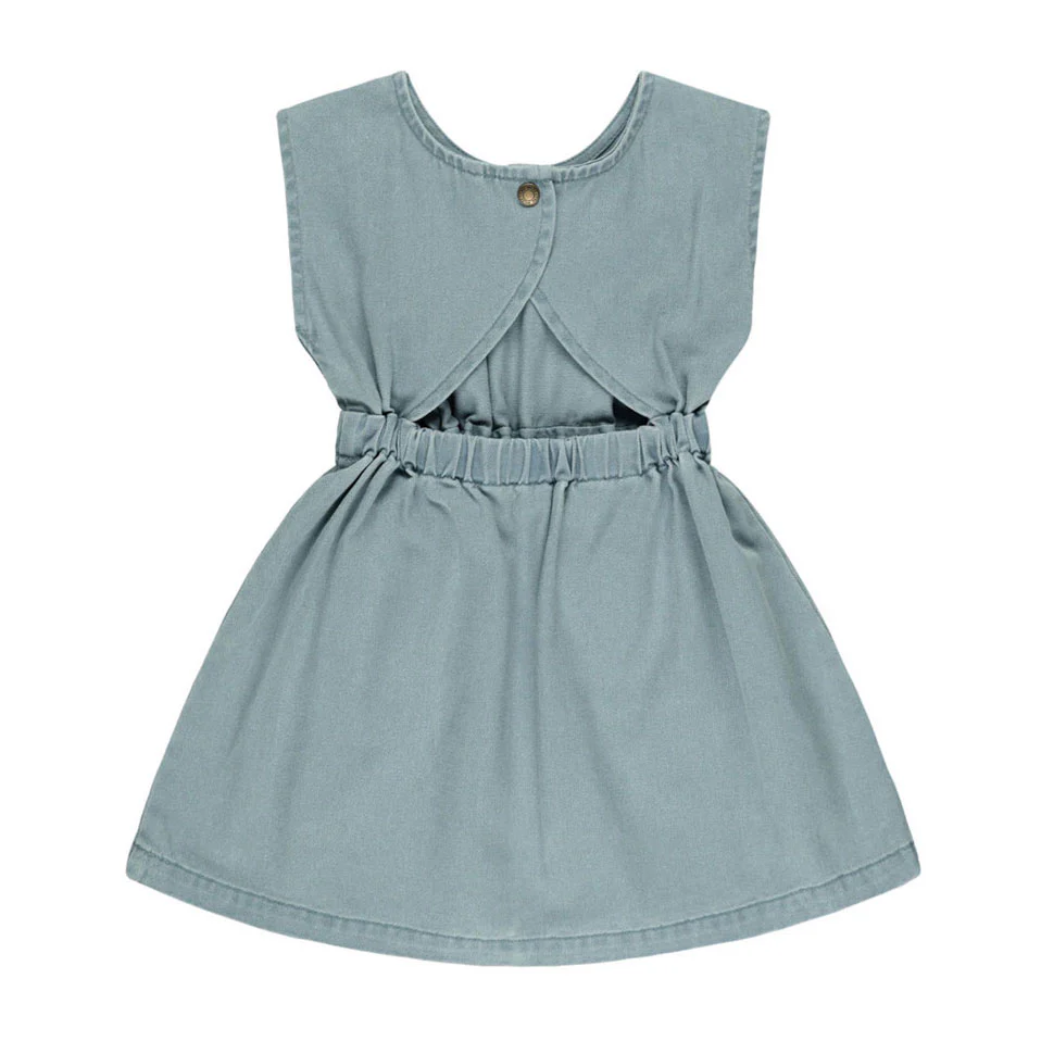 Rylee and Cru Ocean Denim Mini Dress - Image 3