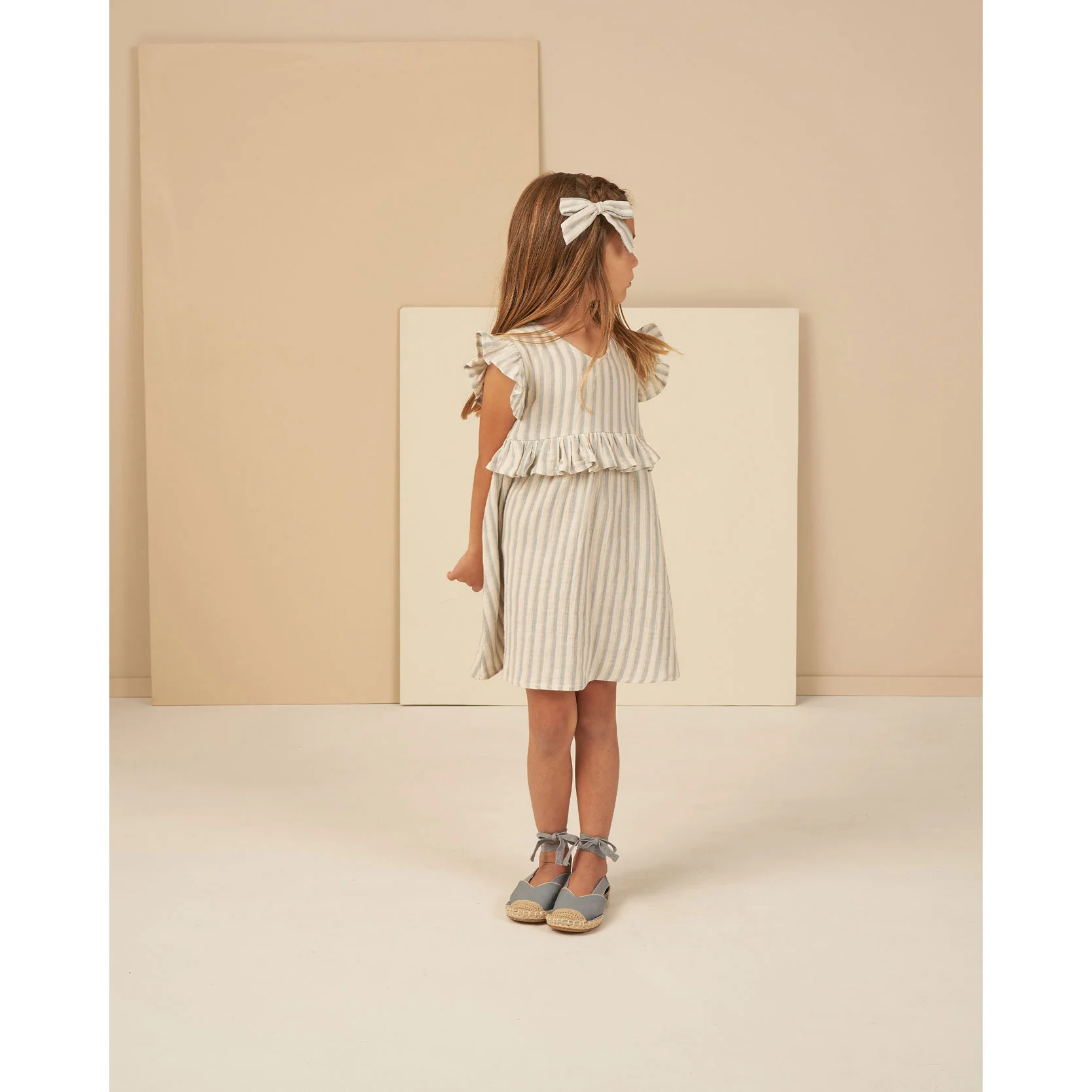 Rylee and Cru Ocean-Stripe Brielle Dress - Ocean Stripe - Image 2