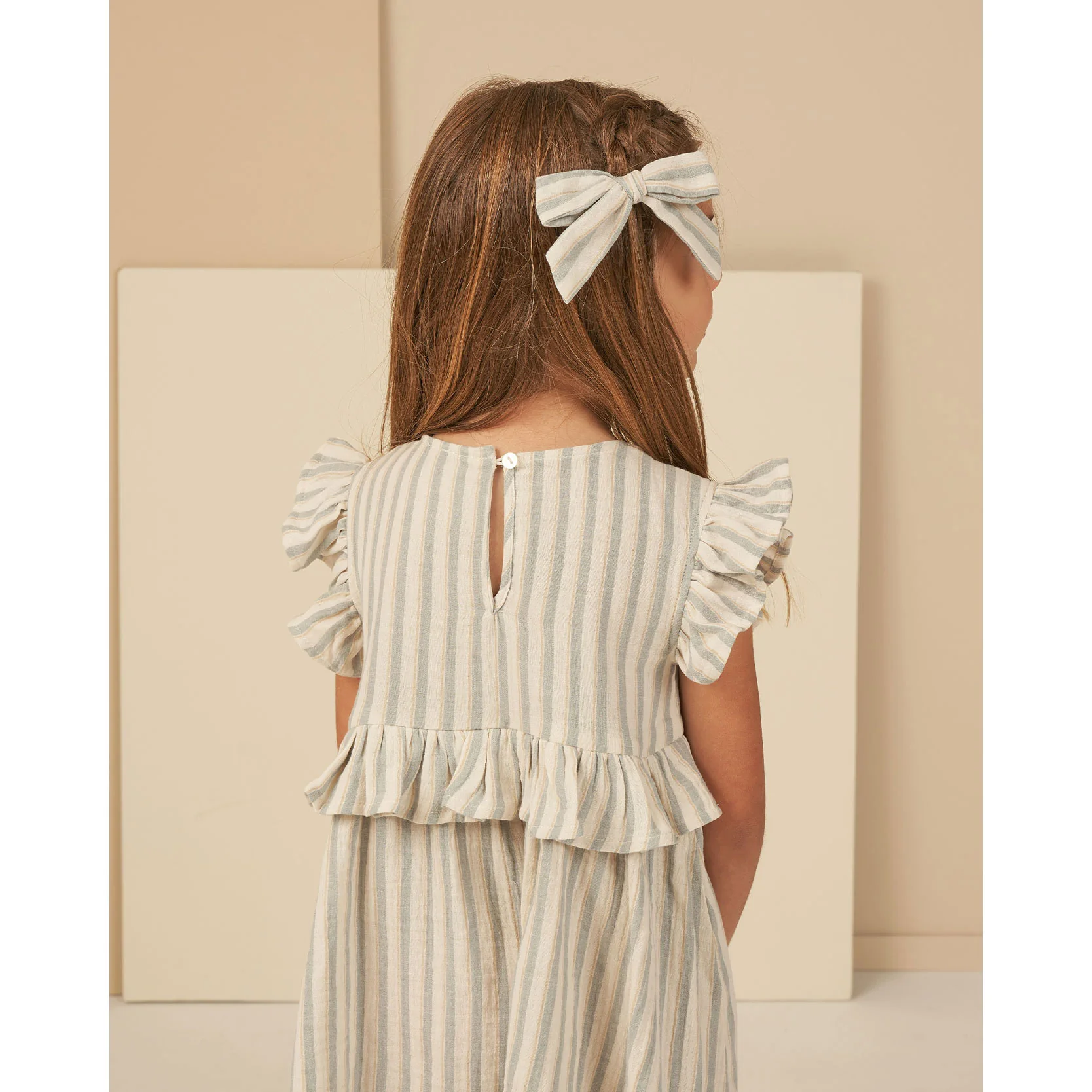 Rylee and Cru Ocean-Stripe Brielle Dress - Ocean Stripe - Image 4