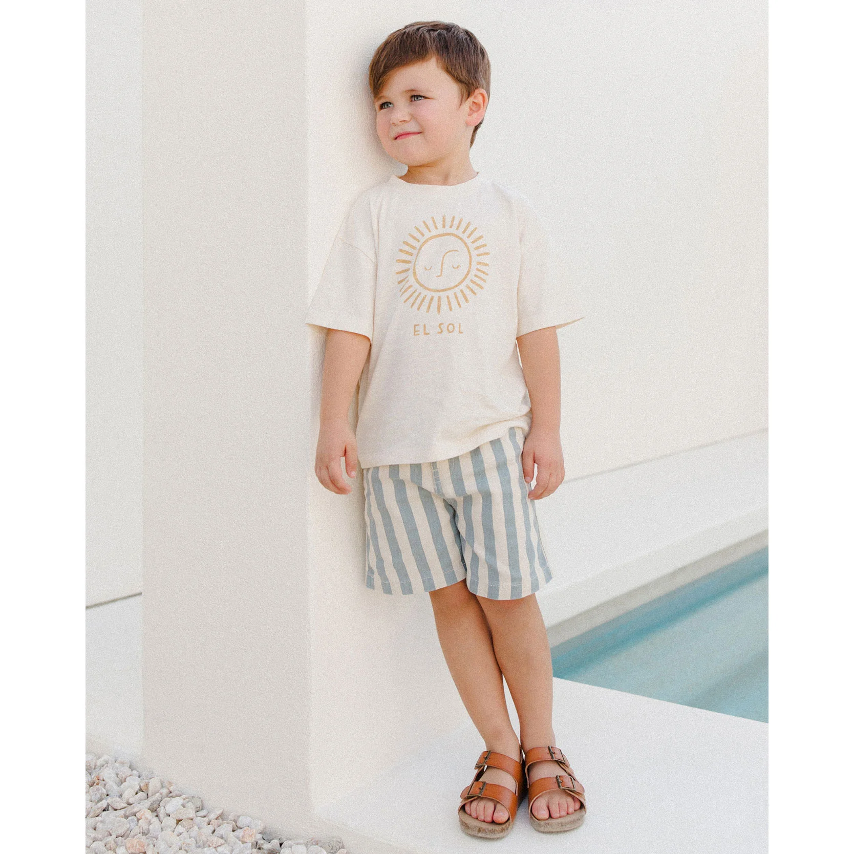 Rylee and Cru Ocean Stripe Dawson Short - Image 2