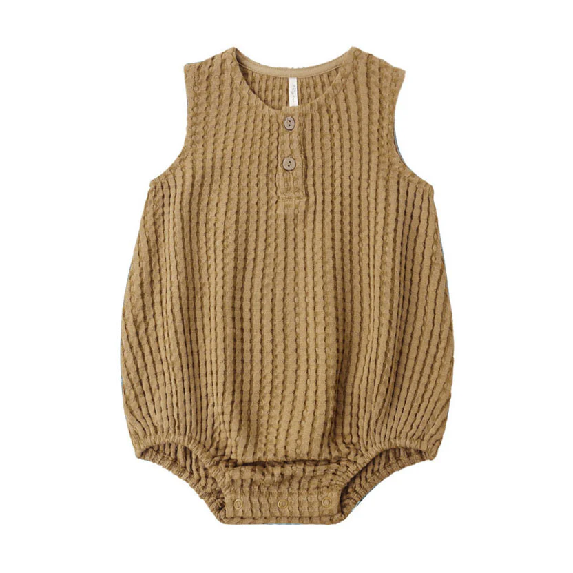 Rylee and Cru  Ocre Beau Romper