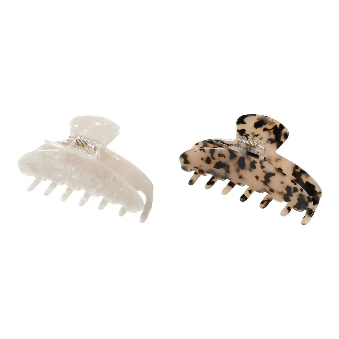 Rylee and Cru Pearl-Tortoise Claw Clip set