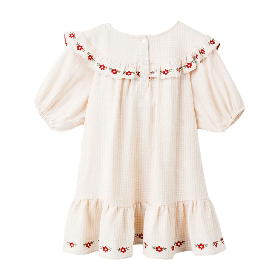 Rylee and Cru Petal Gingham Cordelia Dress - Image 2