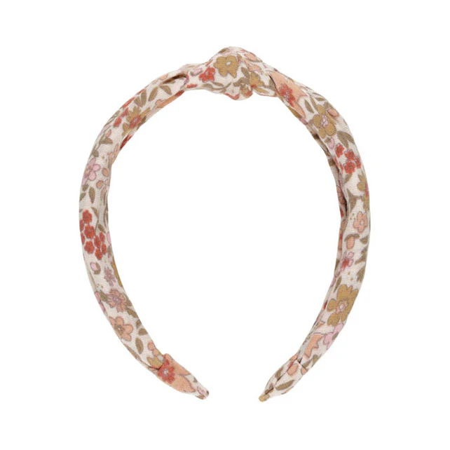 Rylee and Cru Pink Gardenia Knotted Headband