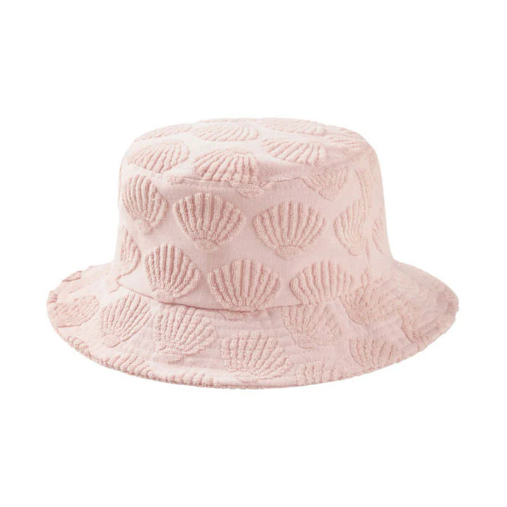 Rylee and Cru Pink Shells Bucket Hat